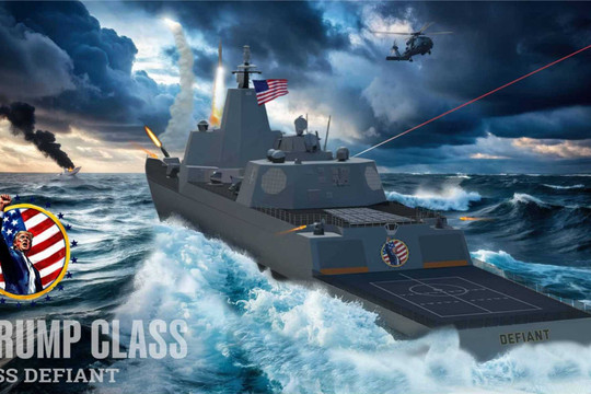 Mỹ đóng siêu chiến hạm USS Defiant 17 tỉ USD và lô Su-34 Nga xuất hiện nâng cấp lạ