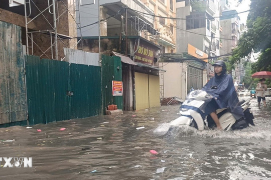 Thời tiết ngày 11/7: Khu vực Bắc Bộ và Trung Bộ mưa to, biển động mạnh