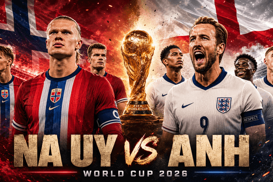 Tổng hợp dự đoán tỉ số tứ kết Na Uy vs Anh lúc 4h ngày 12/7/2026