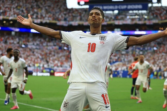 Bellingham lập cú đúp đưa Anh vào bán kết World Cup 2026: Kỷ lục sánh ngang Pele