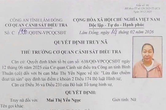 Công an Tánh Linh bắt giữ đối tượng truy nã về hành vi lừa đảo chiếm đoạt tài sản