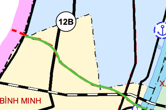 Quy hoạch giao thông xã Bình Minh, tỉnh Ninh Bình: Tuyến đường trục động lực 9,5 km