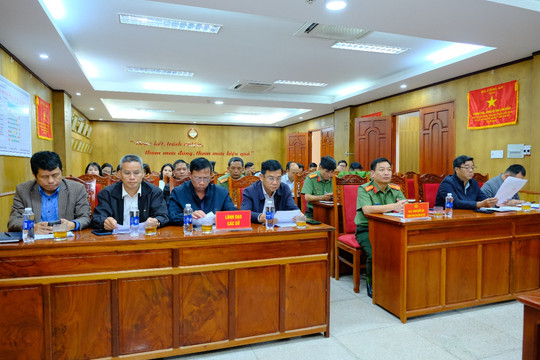 Công an Lâm Đồng thanh tra chuyên đề về xuất nhập cảnh và phòng, chống khủng bố