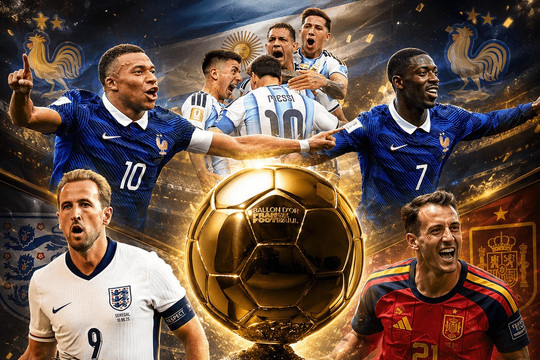 Cập nhật bảng xếp hạng Vua phá lưới World Cup 2026 hôm nay 15/7: Tiếp tục căng thẳng