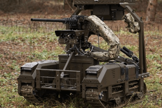 Ukraine đẩy mạnh triển khai robot mặt đất trong tác chiến hiện đại