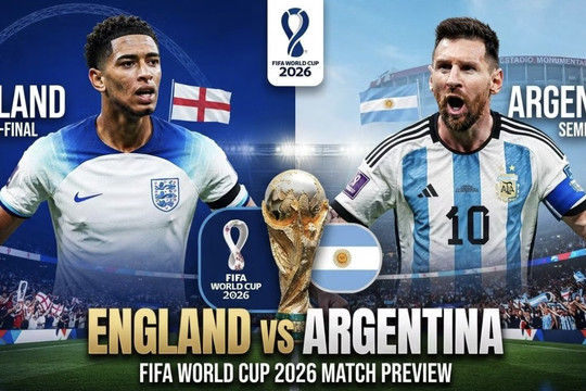 Thống kê bàn thắng Anh vs Argentina: Tam sư lên nòng, Messi mang 17 bàn công phá Mercedes-Benz