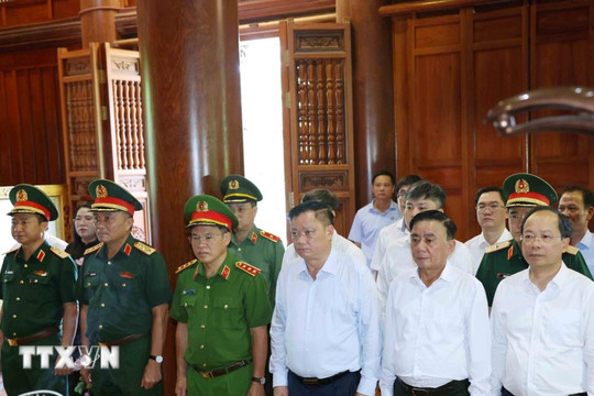 Thường trực Ban Bí thư: Chăm lo người có công là trách nhiệm của cả hệ thống chính trị và toàn xã hội