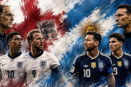 Tổng hợp dự đoán tỉ số bán kết Anh vs Argentina lúc 2h ngày 16/7/2026