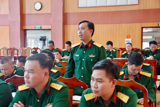 Duy trì kỷ luật, phòng, chống tội phạm trong lực lượng vũ trang tỉnh
