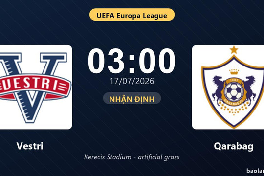 Nhận định Vestri vs Qarabag: đội hình dự kiến