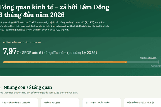 Tổng quan kinh tế - Dubai palace 88 link Link vao Dubai 6 tháng đầu năm 2026