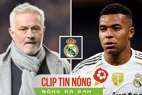 Jose Mourinho và kế hoạch tước vị thế số 9 của Kylian Mbappe tại Real Madrid