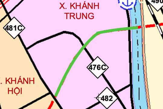 Quy hoạch hạ tầng Link vào Ninh Bình: Xây dựng tuyến đường trục động lực qua xã Khánh Trung