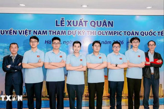 Cả 6 học sinh Việt Nam đều đoạt huy chương tại Olympic Toán quốc tế 2026