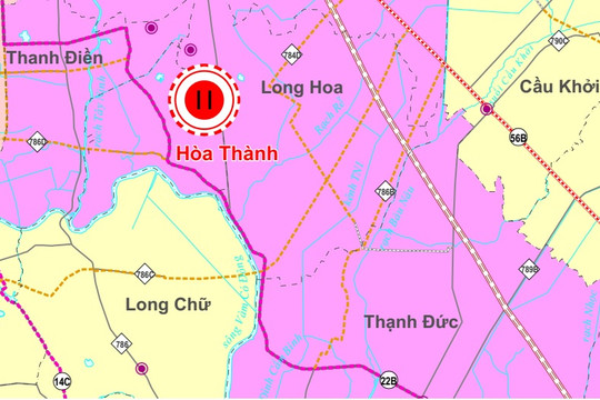 Quy hoạch đô thị Hòa Thành hơn 20.000ha tại Tây Ninh: Trọng điểm công nghiệp 5.300ha