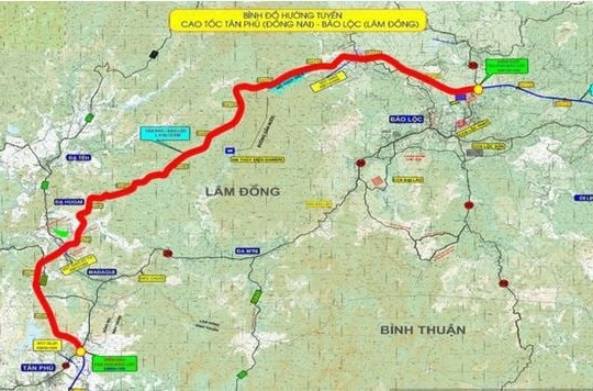Cao tốc Tân Phú - Bảo Lộc: Thách thức giải phóng mặt bằng và tiến độ thi công