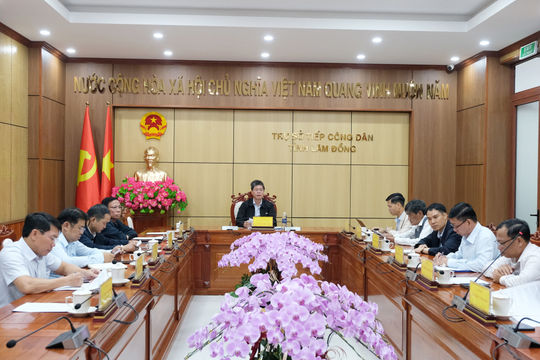 Lãnh đạo UBND tỉnh Lâm Đồng tiếp công dân định kỳ tháng 7/2026