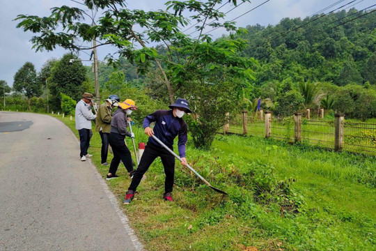 Giữ màu xanh bằng những việc nhỏ