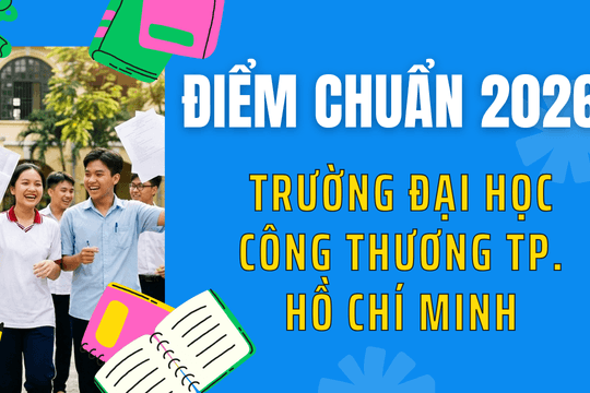 Điểm chuẩn Trường Đại học Công Thương Tp. Hồ Chí Minh 2026