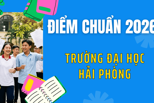 Điểm chuẩn Trường Đại học Hải Phòng 2026