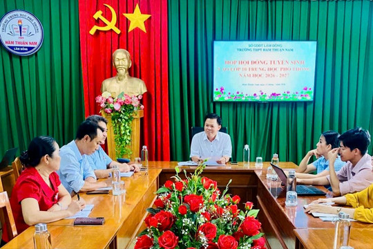 Mùa tuyển sinh lớp 10 ở Lâm Đồng: Giảm áp lực, tăng trách nhiệm