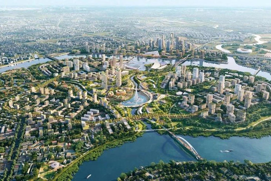 Dự án Khu đô thị Bình Quới - Thanh Đa: Sun Group đầu tư 98.700 tỷ đồng với 15 cây cầu