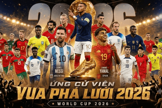 Kylian Mbappé chính thức giành danh hiệu Vua phá lưới World Cup 2026