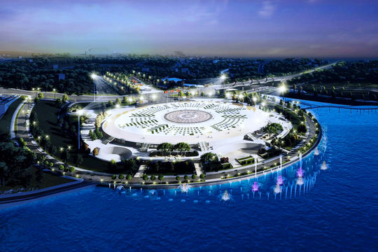 Gia Nghia Central Square Set for Inauguration