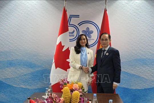 Hội nghị AMM-59: Việt Nam thúc đẩy hợp tác với Canada và New Zealand