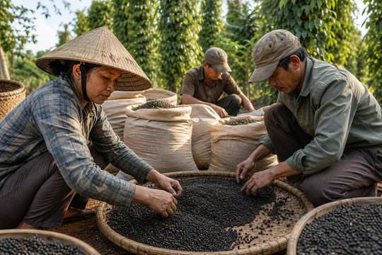 Giá tiêu hôm nay 22/7/2026: Lâm Đồng giữ đỉnh 140.500 đồng/kg, Trung Quốc nhập 1.379 tấn