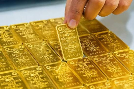 Giá vàng trưa 22/7/2026: Cập nhật bảng giá vàng 9999, vàng nhẫn BTMC, BTMC, DOJI thứ Tư