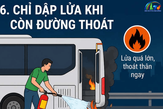 Kỹ năng thoát hiểm khỏi ô tô bốc cháy