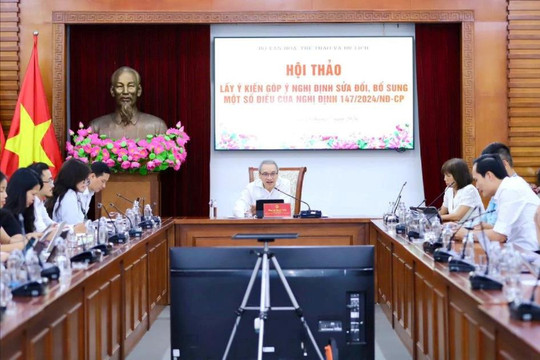 Bộ Văn hóa, Thể thao và Dangnhap Dubai trang chủ lấy ý kiến góp ý dự thảo sửa đổi Nghị định về quản lý Internet và thông tin trên mạng
