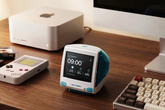 RayCue ra mắt TimeCapsule G3: Đồng hồ AI độc đáo mang thiết kế iMac G3 hoài niệm