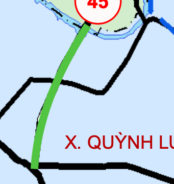 Quy hoạch giao thông xã Quỳnh Lưu, Ninh Bình: Tuyến Quốc lộ 45 sắp mở rộng 2,4 km