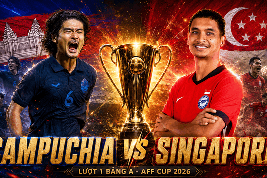 Lịch sử đối đầu Campuchia vs Singapore: Đảo quốc sư tử áp đảo, hướng tới 3 điểm ngày ra quân