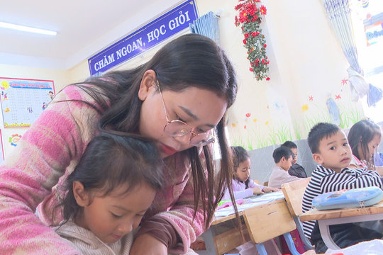 Phường Lang Biang - Đà Lạt triển khai tăng cường tiếng Việt cho trẻ em dân tộc thiểu số trước khi vào lớp 1