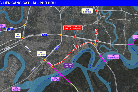 TP.HCM thi tuyển kiến trúc cầu vượt tuyến đường liên cảng Cát Lái hơn 8.700 tỷ đồng