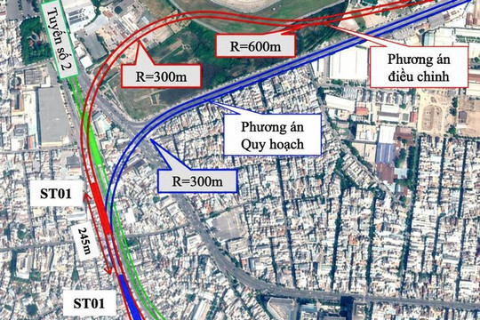 TP.HCM đề xuất điều chỉnh hướng tuyến metro số 6 hơn 3,3 tỷ USD kết nối hai sân bay lớn