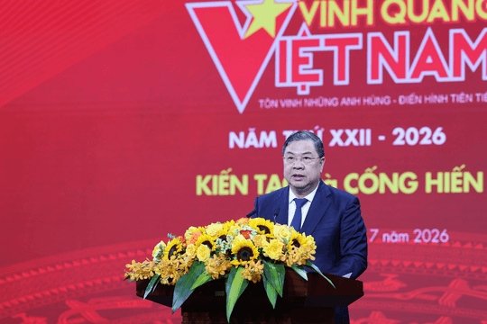 Phó Thủ tướng Thường trực: Vinh quang của đất nước được bồi đắp từ sự cống hiến của mỗi con người