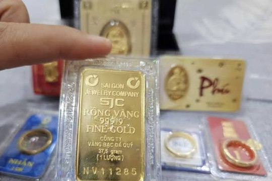 Giá vàng trưa 28/7/2026: vàng miếng SJC, nhẫn trơn 9999 BTMC, BTMH, DOJI thứ Ba
