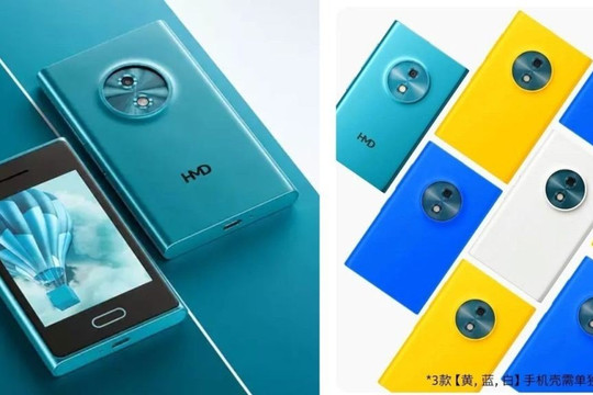 HMD Touch AI tái hiện thiết kế Nokia Lumia hoài niệm kết hợp AI với giá 1,8 triệu đồng