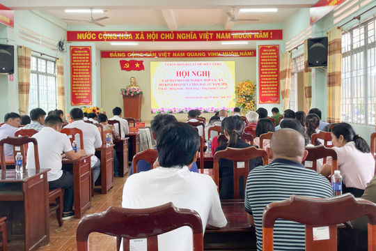 Phú Sơn Lâm Hà đồng hành cùng doanh nghiệp để phát triển kinh tế