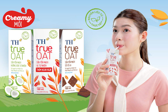 Sữa Yến Mạch TH true OAT Creamy: Chinh phục "gu" người trẻ bằng vị thơm ngon ngậy