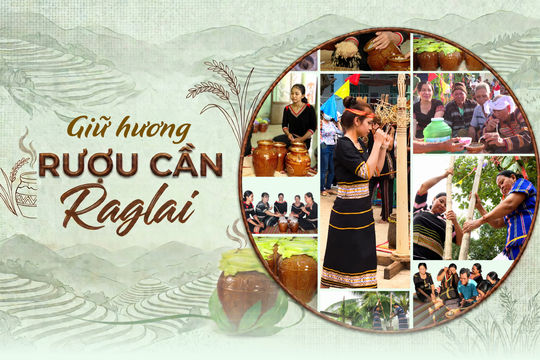 Giữ hương rượu cần Raglai