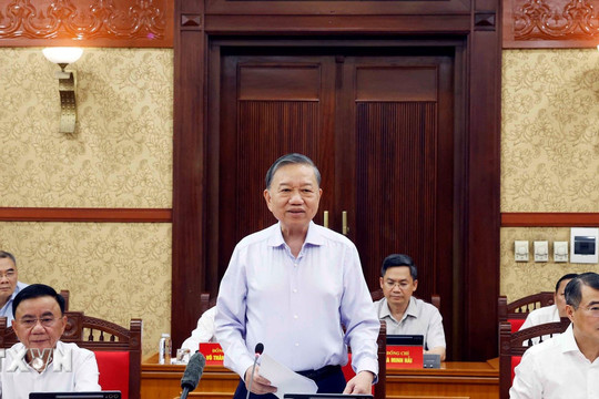 Tổng Bí thư, Chủ tịch nước chủ trì phiên họp Ban Chỉ đạo Trung ương về phát triển khoa học, công nghệ, đổi mới sáng tạo và chuyển đổi số
