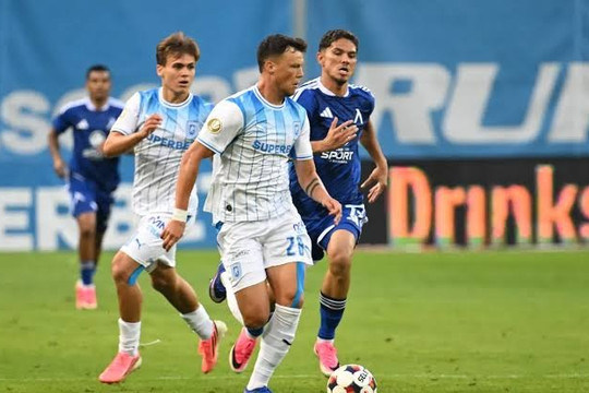 Thống kê trận đấu Universitatea Craiova 2-2 Levski Sofia: Màn rượt đuổi tỷ số mãn nhãn