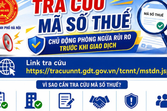 Hướng dẫn tra cứu mã số thuế