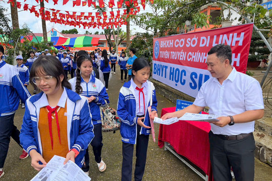 Lâm Đồng quyết tâm đạt 100% học sinh, sinh viên tham gia BHYT