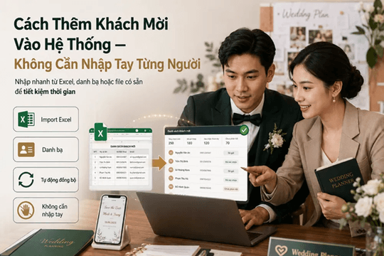 Trao Thiệp và hành trình số hóa văn hóa gửi lời mời của người Việt
